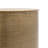 Delphine Embossed Metal Side Table