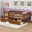 Bed Wood Bed with Two Drawers-1838714381-1838714380