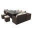 Kirkpatrick 6-Person Wicker/Rattan Outdoor Seating Group with Cushions-1414001739