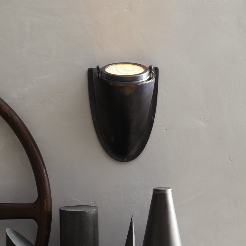 Ralph Lauren Grant 1 Light Flush Mounted Sconce, Bronze
