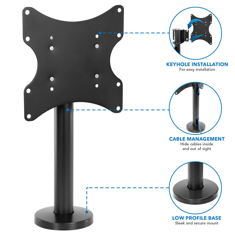 Mount-it! Bolt Down Stand For Flat Screen Tvs