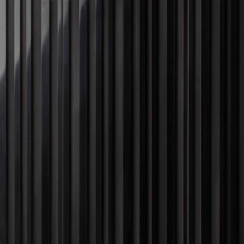 Stonework Black Jade 12x24 Marble Tile, Barcode 3D Polished/Honed