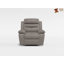 Fauteuil inclinable en cuir fleur de qualité supérieure moderne et contemporaine Kaniel-1518541356
