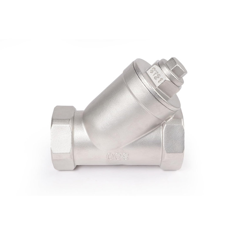 Crépine 3/4 Y en acier inoxydable 316 avec grille en acier inoxydable, 800 WOG, finition métallique