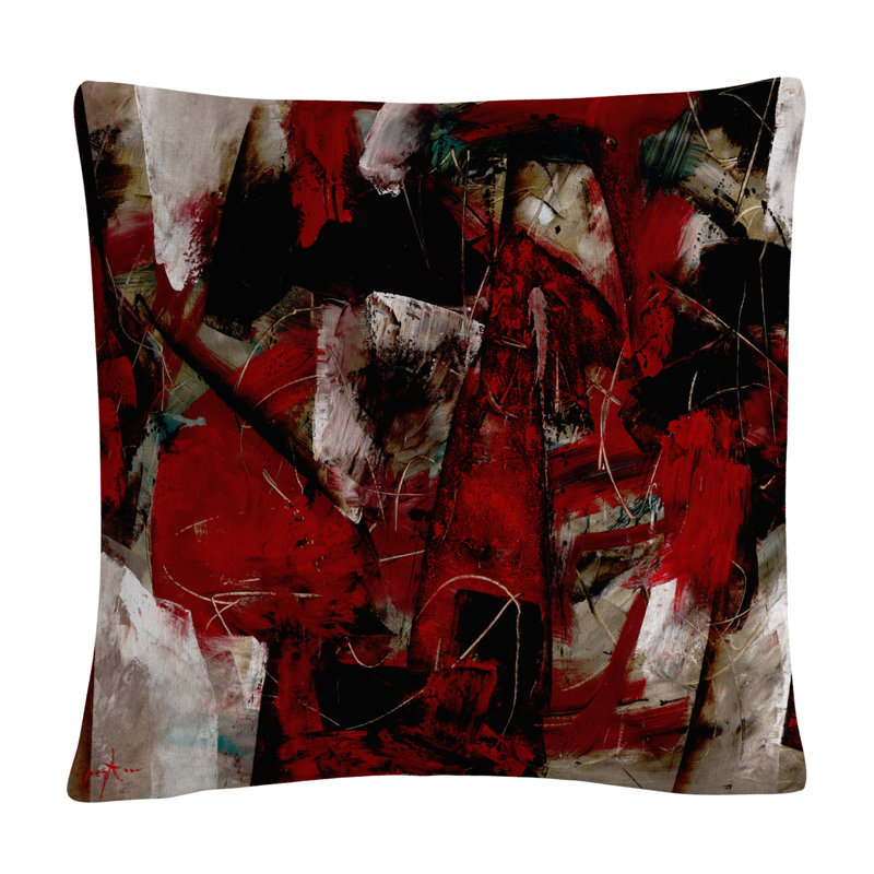 Masters Fine Art Abstract Throw Pillow