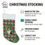 Chaussette de Noël Tricolor Collie-119850746