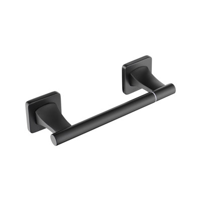 Matte Black Wall Mounted Toilet Paper Holder