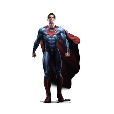 Batman v Superman 73 in. Superheroes & Villains Cardboard Standup