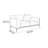 62.9" Vegan Leather Sofa