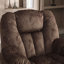 Fauteuil inclinable électrique de massage surdimensionné de 41 po avec coussin chauffant ultra doux et ensemble de 2-1553249135