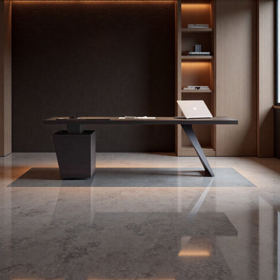 Italian Minimalist Solid Wood Desk
