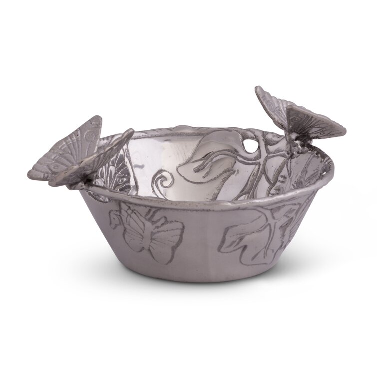 Arthur Court Designs Butterfly Aluminum Candy Bowl - Wayfair Canada
