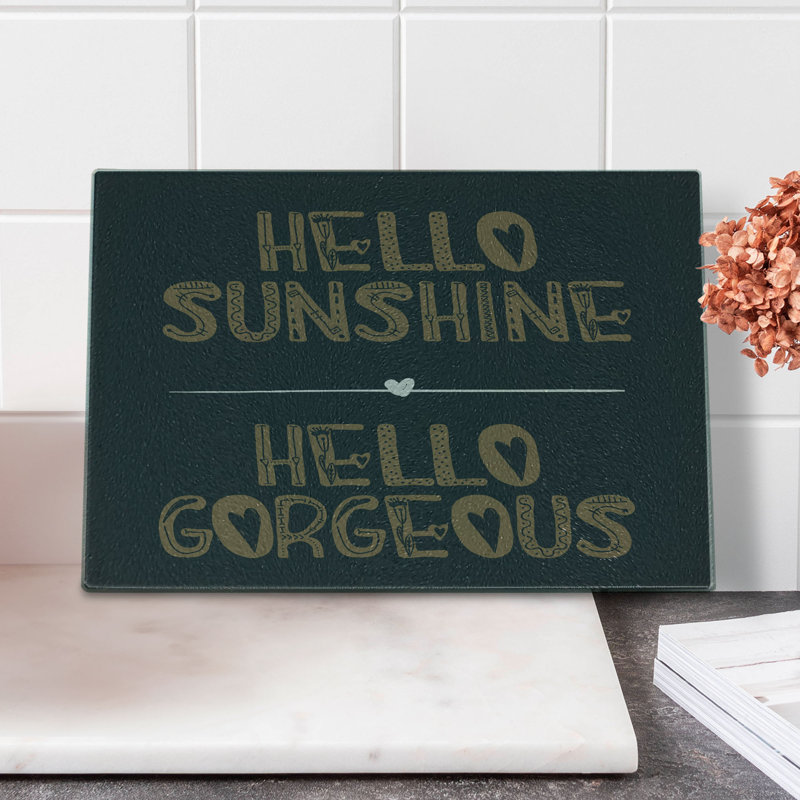 Planche à découper Ambesonne Hello Gorgeous