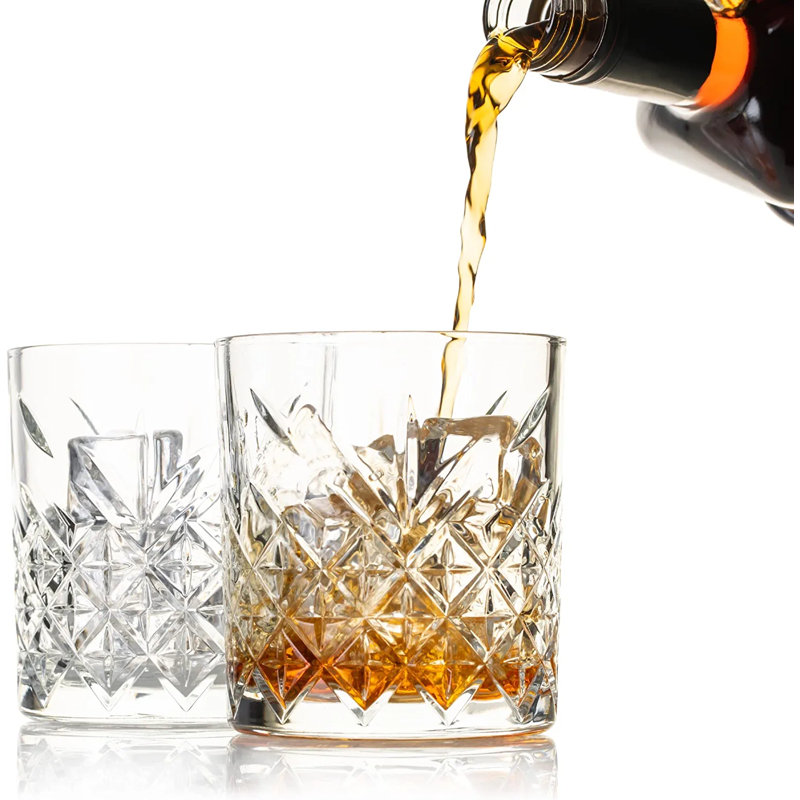 Verres à liqueur multi-styles - ensemble de 6 - 10 oz