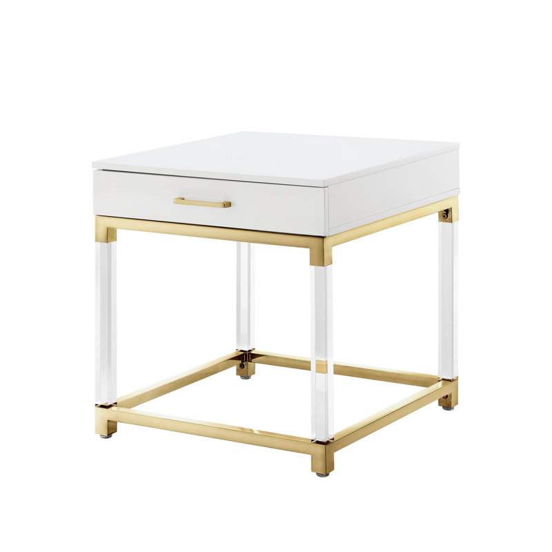 Table de bout avec rangement HomeRoots