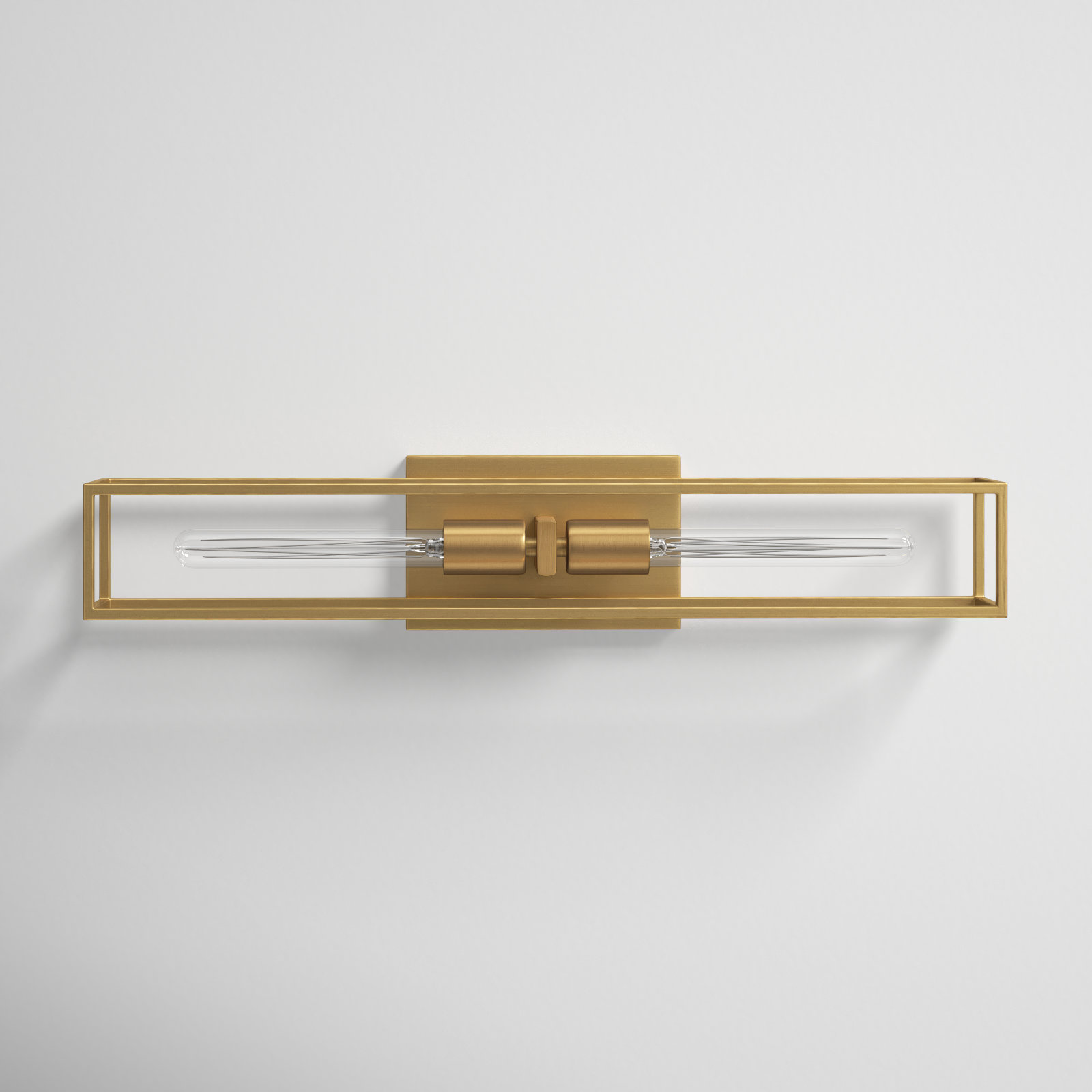 Memphis 2 Light Transparent Dimmable Vanity Light