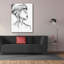 «Woman III BW» par Alan Majchrowicz, estampe numérique sur toile-79063913