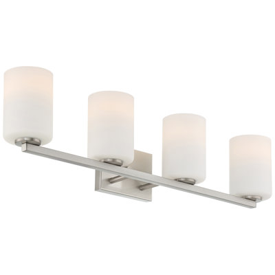 Éclairage pour meuble-lavabo à intensité variable à 4 lumières