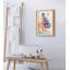 Art mural Mid Century Modern Self Care par Rachel Lee