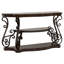 Console à 2 tablettes Gretta Merlot