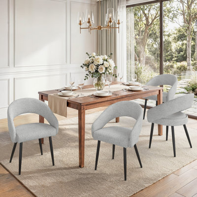 Sabuk Upholstered Back Side Dining Chairs