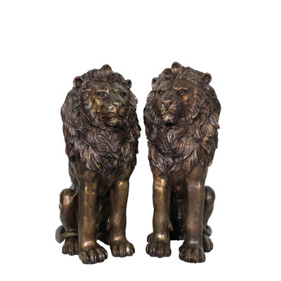 Ensemble de sculpture bronze bronze