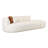 Tov Furniture Fickle Cream Boucle 2-Piece Chaise Modular LAF Sofa