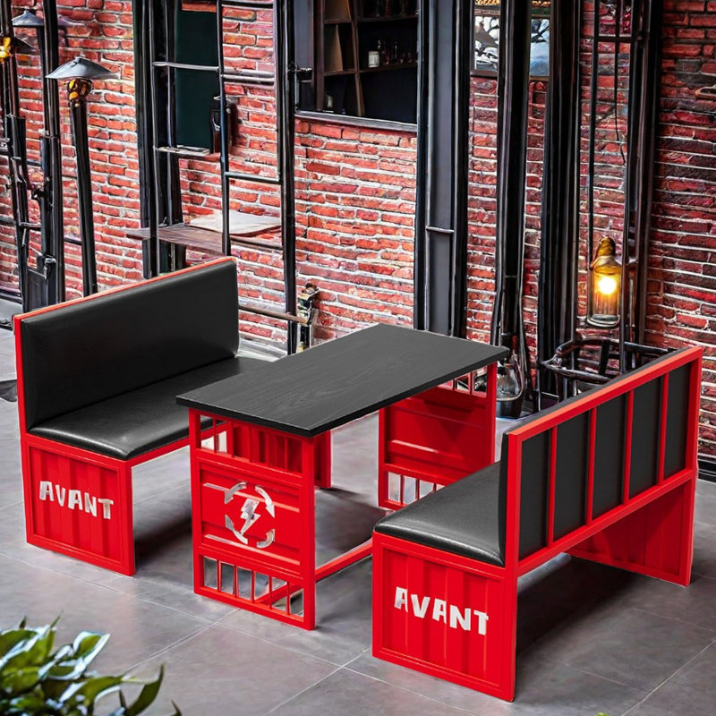 Cabine double face, Rouge