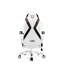 DIABLO CHAIRS White/Black Executive Chair with Wheels