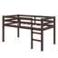 Lit mezzanine simple surélevé avec échelle-2028300184
