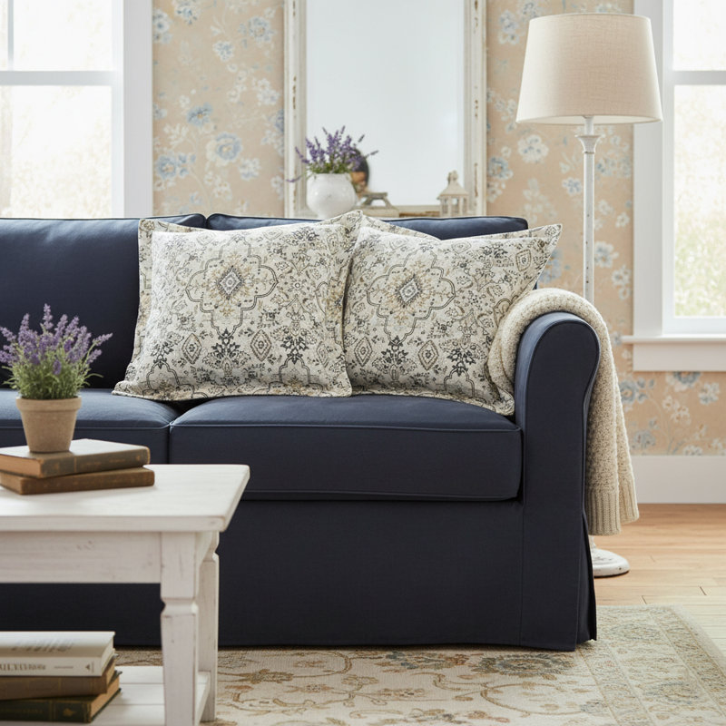 Moonbeam Powell Square Pillow Cover & Insert