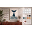 Whale Tail Rising Minimalist - Wrapped Canvas-791883584-791883591