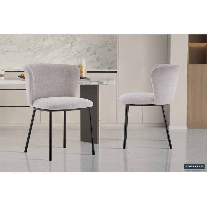 Arthur Upholstered Dining Chair, Beige