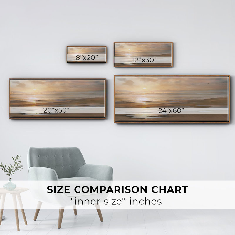Approaching Dusk- Framed Canvas