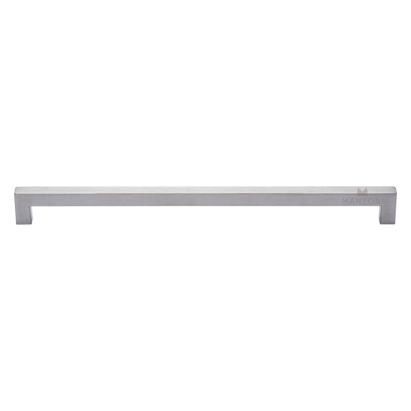 18" Satin Stainless Steel Bar Pull with Mounting Hardware