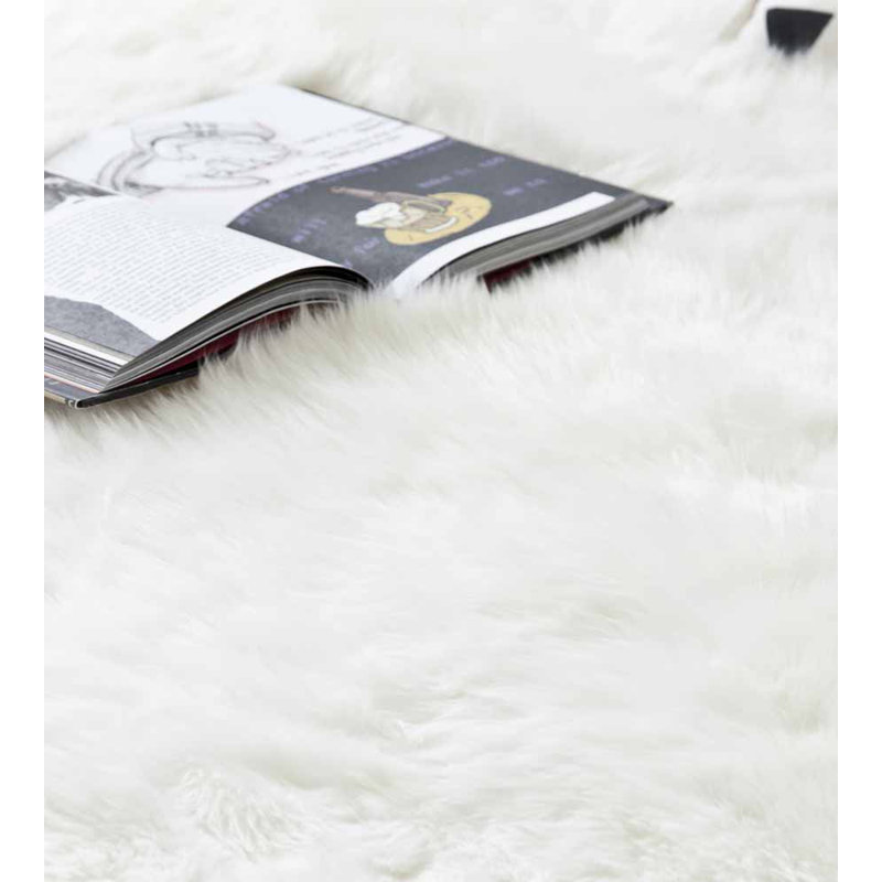 Tapis intérieur/extérieur ivoire new zealand Roxanna