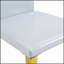 Quatre chaises de salle à manger en polyuréthane gris clair, simples et polyvalentes, confortables et accompagnées, sièges exquis et fonctionnels (ensemble de 4)-60720240-60720242