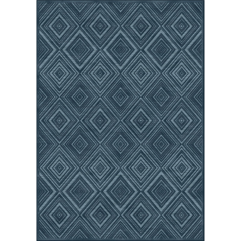 Garey Geometric Viscose Area Rug, Rectangle 160 x 230cm