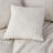 Button Closure Bedding - Organic Cotton, Full/Queen Cotton Comforter Natural, Secure Insert,