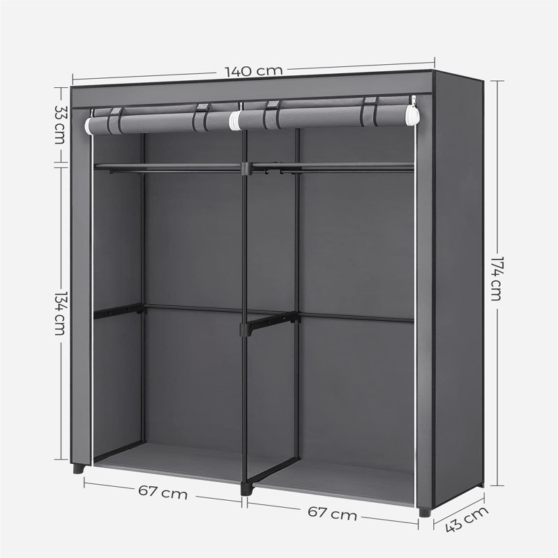 Siller Metal Wardrobe
