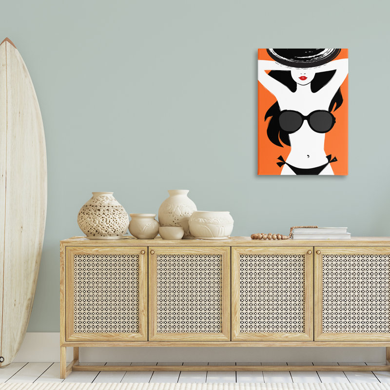 «Summer Vibes Girl» par Martina Pavlova, H 36 po x l 24 po