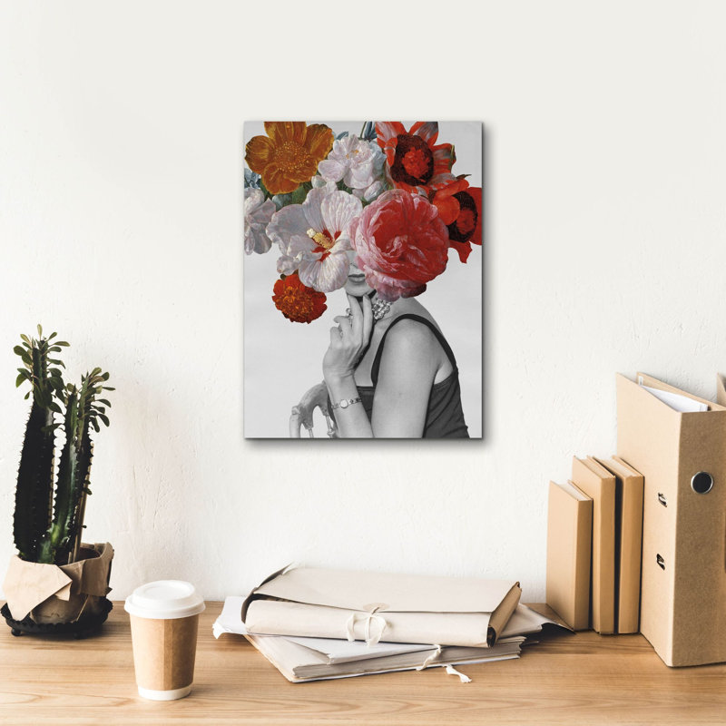 Toile épique «Garden Party 2 C» par Wild Apple Portfolio, 12 po x 16 po, H 16 po x l 12 po