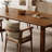 Sharnelle Cherry Solid Wood Top Dining Table-1403512890