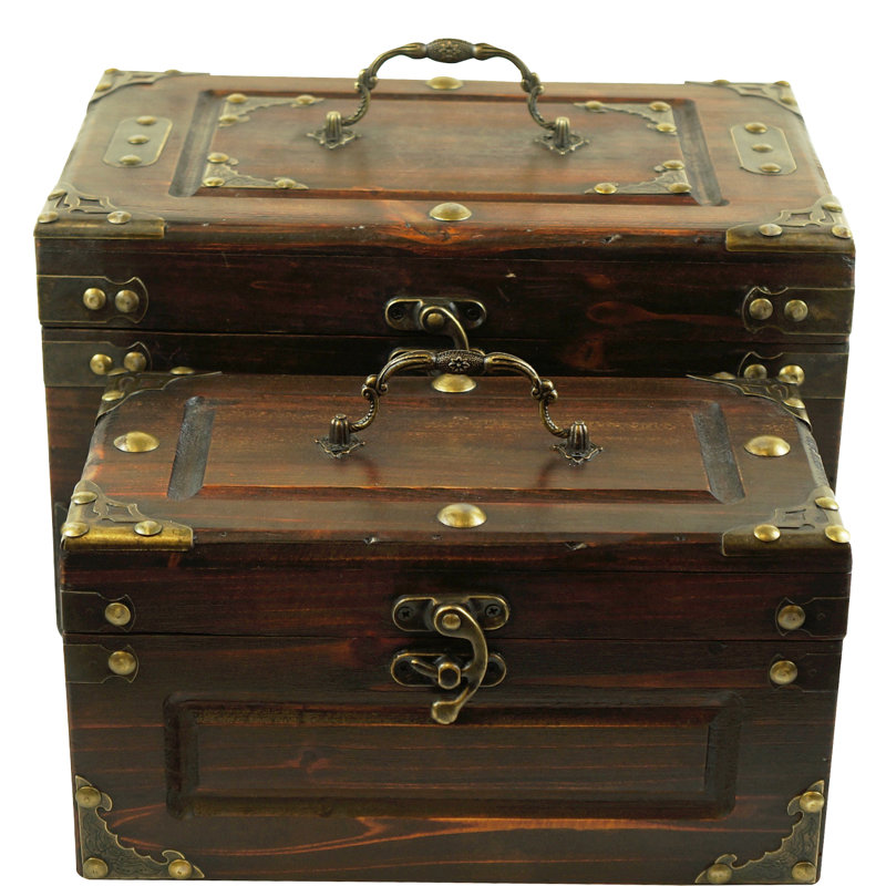 Brezina Wooden Decorative Trunk