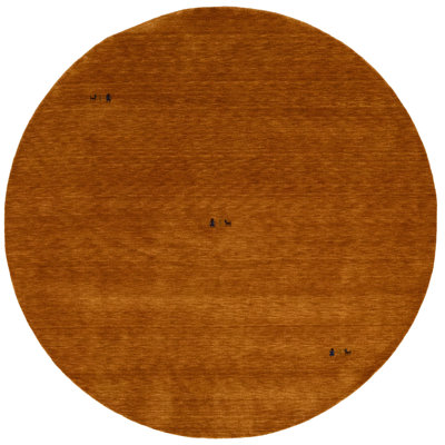 No-Shedding Hand Loomed Gabbeh Rug, 100% Wool, Solid Colour, Fade & Stain Resistant, Durable