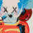 59, Hand Painted Colourful Clown, Multi