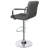 Square Back With Armrest Adjustable 32.5" Counter Height Bar Stool-1727440363