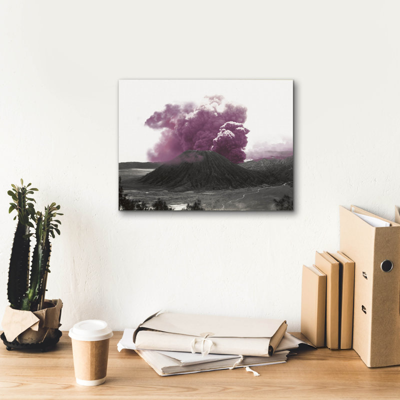 Epic Graffiti 'Eruption'  by Decent Exposures Canvas Wall Art, 16" x 12", 12" H x 16" W