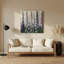 Art mural en métal Botanical Foxglove-1193586552