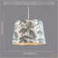 20cm H Linen Drum Lamp Shade ( No Direct Attachment Method ) in Green